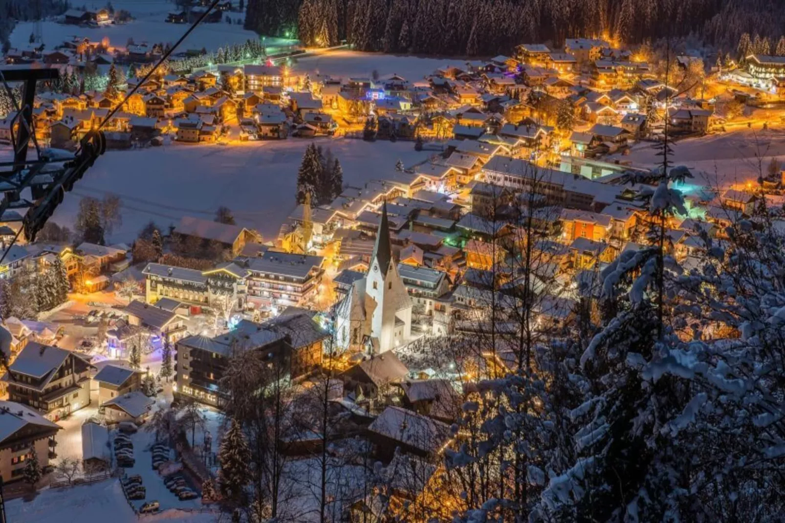 Residenz Wildkogelbahnen Top 21-Area winter 5km