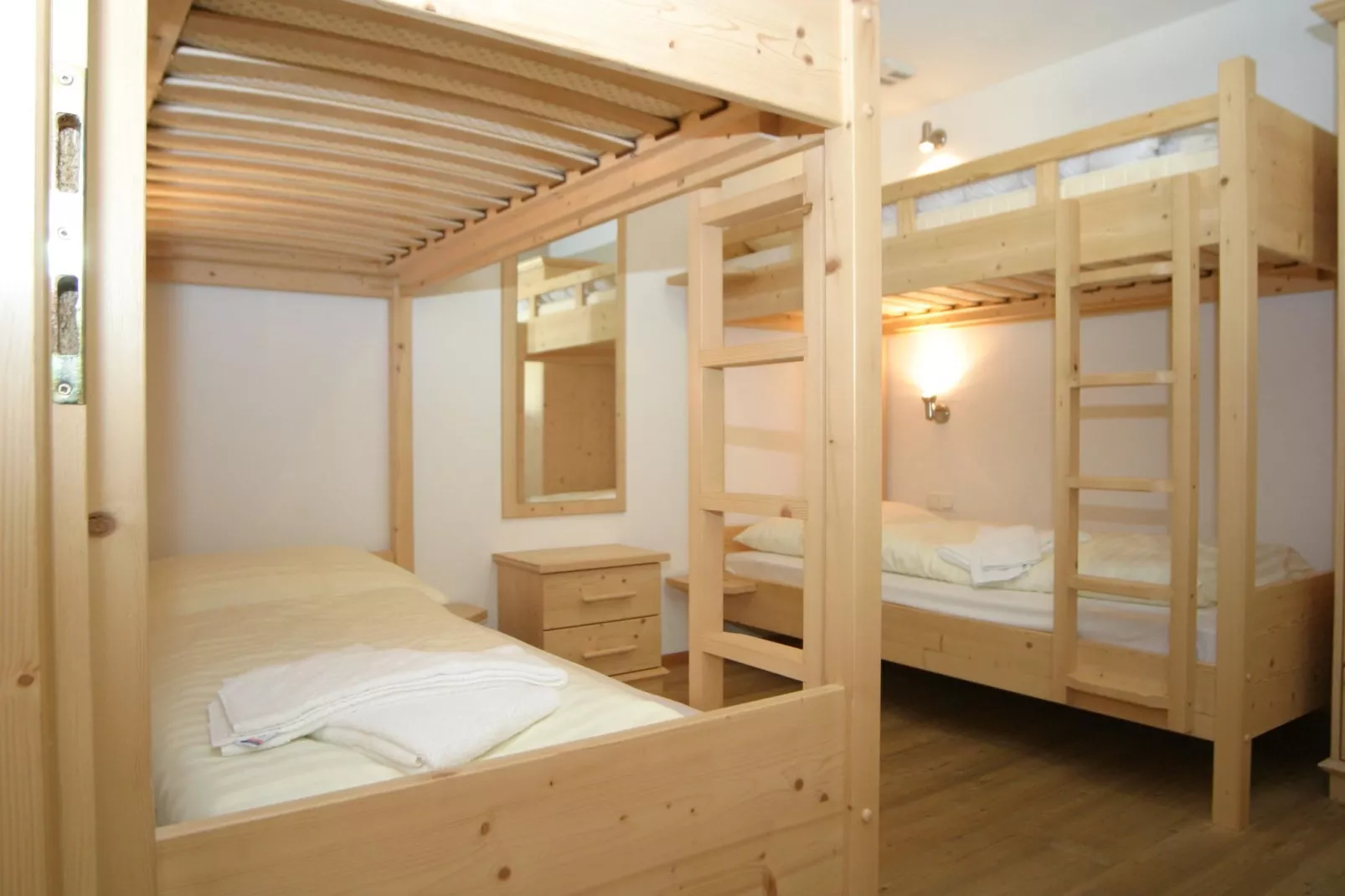Chalets im Wald-Schlafzimmer