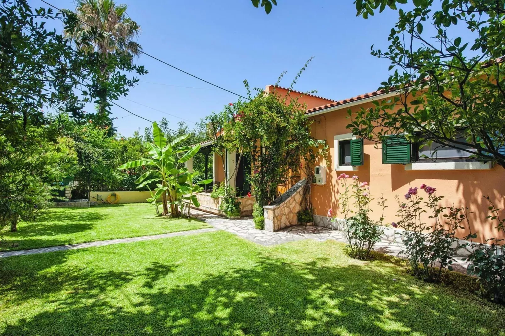 Villa Marco in Acharavi-Villa Marco-Exterior summer