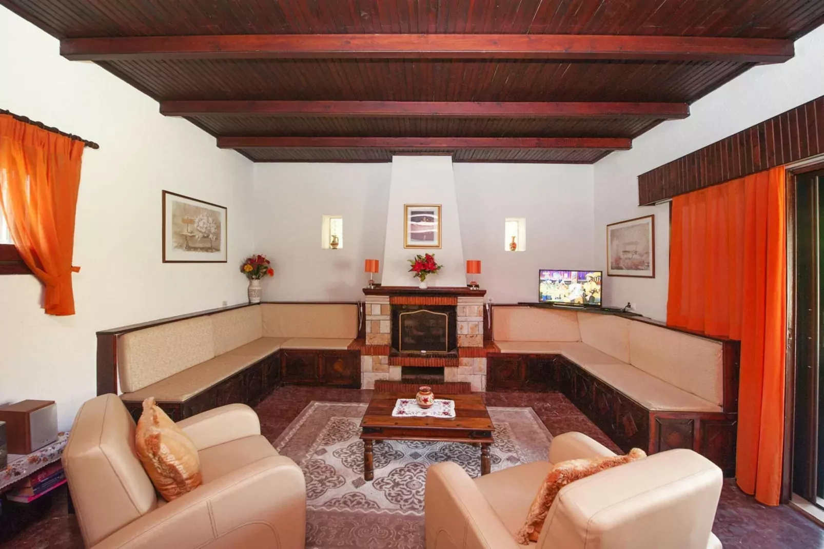Villa Marco in Acharavi-Villa Marco-Living room