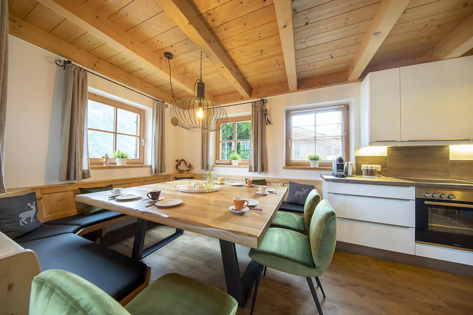 Schöneben Chalet  Hohe Tauern Blick-Dining room