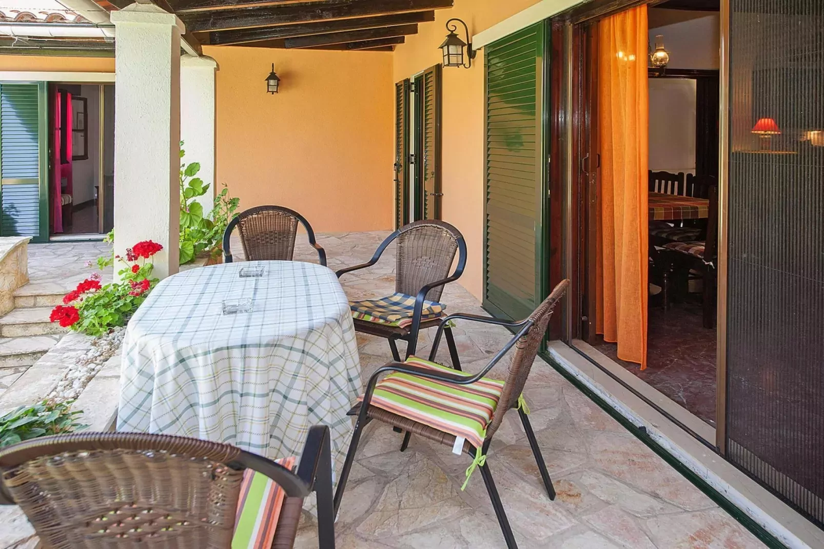 Villa Marco in Acharavi-Villa Marco-Terrace balcony