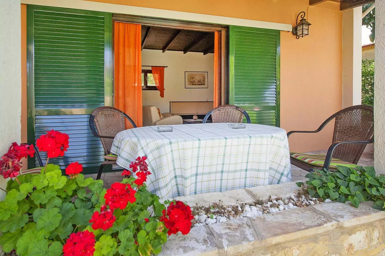 Villa Marco in Acharavi-Villa Marco-Terrace balcony