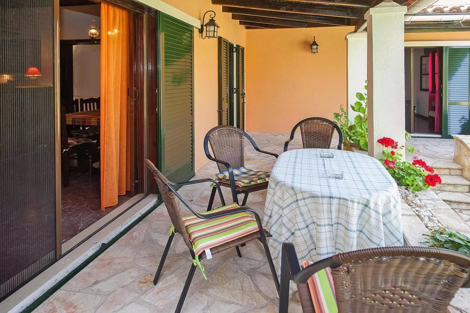 Villa Marco in Acharavi-Villa Marco-Terrace balcony