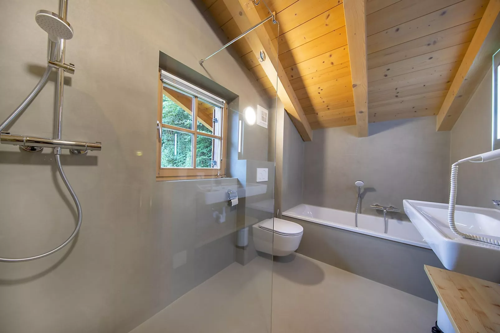 Schöneben Chalet  Hohe Tauern Blick-Bathroom