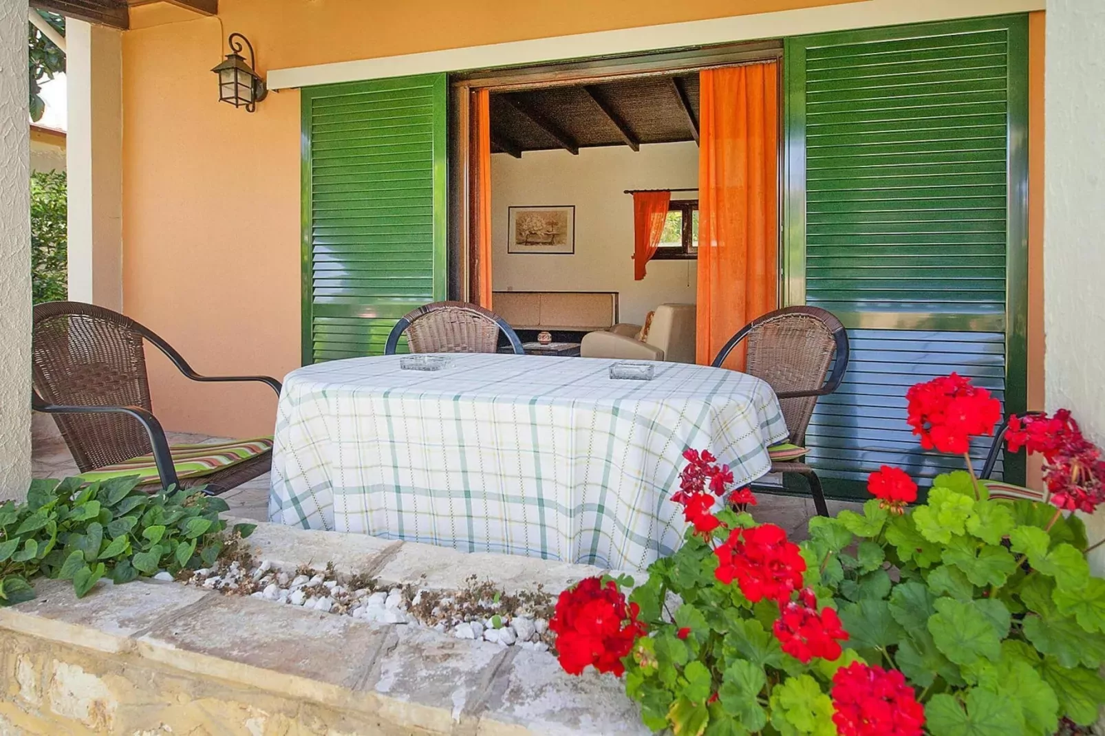 Villa Marco in Acharavi-Villa Marco-Terrace balcony