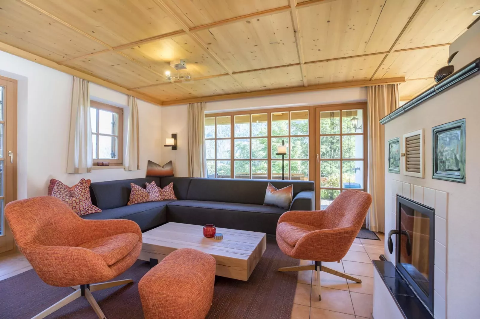 Schöneben  Chalet Zur Mühle-Wohnzimmer