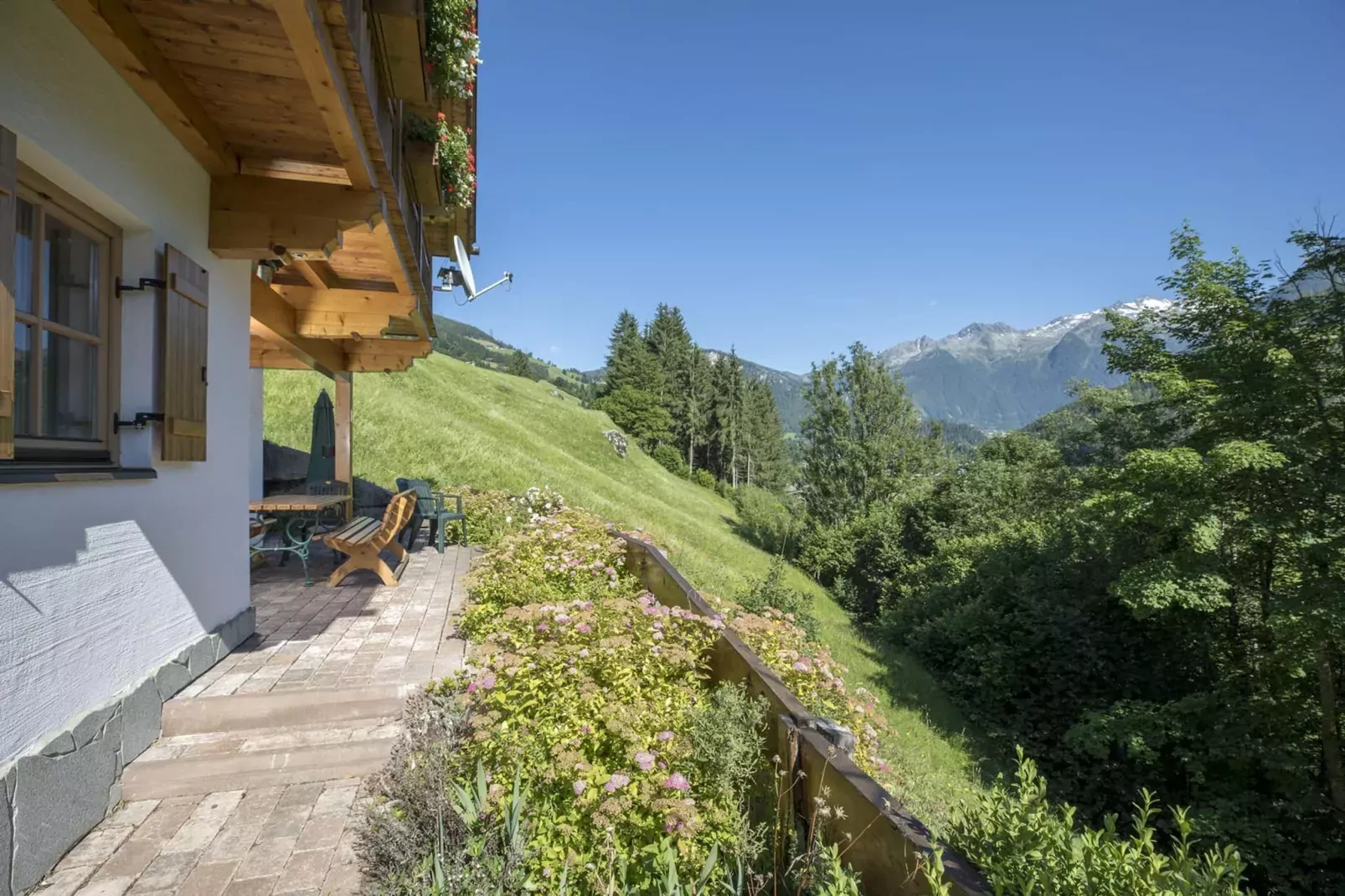 Schöneben  Chalet Zur Mühle-Aussicht Sommer