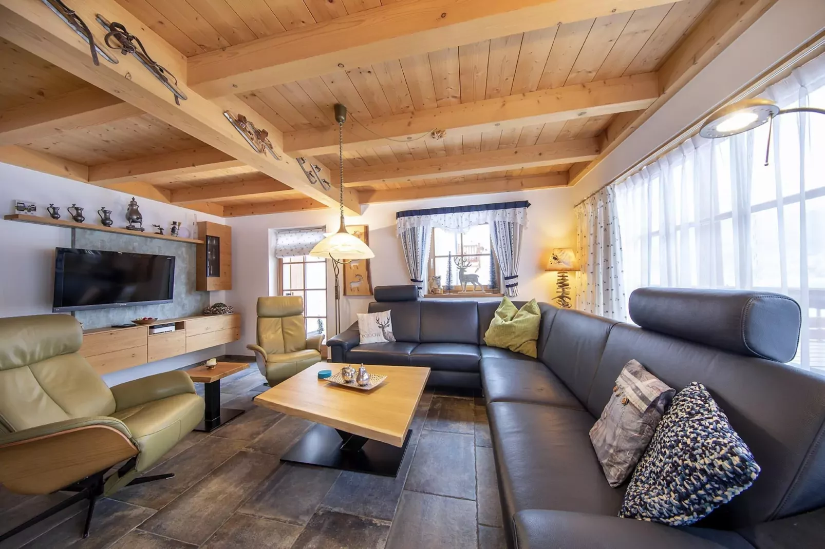 Schöneben  Chalet Berghütte-Wohnzimmer
