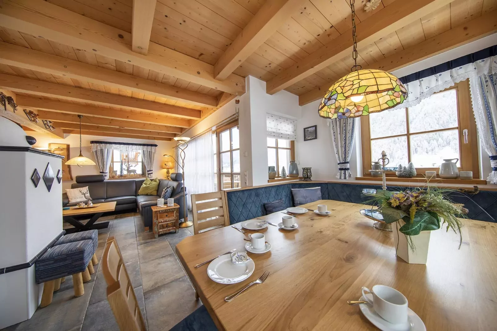 Schöneben  Chalet Berghütte-Esszimmer