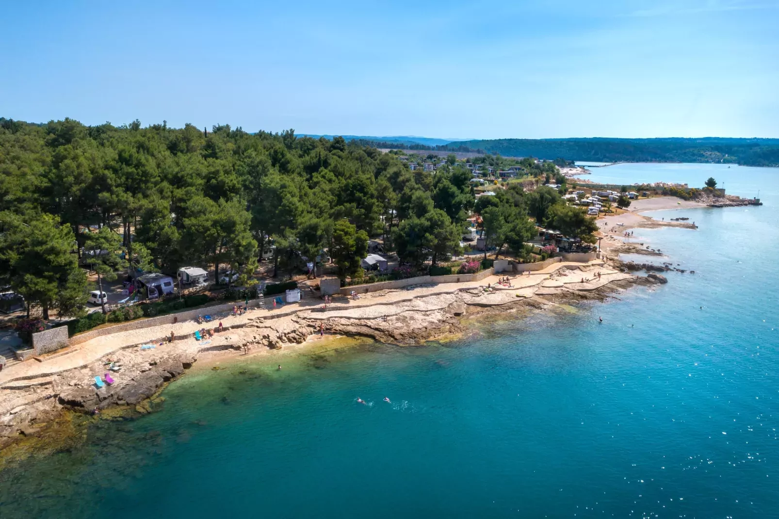 Aminess Sirena Campsite - Mobile home Premium - Novigrad - Istria-Wasserblick