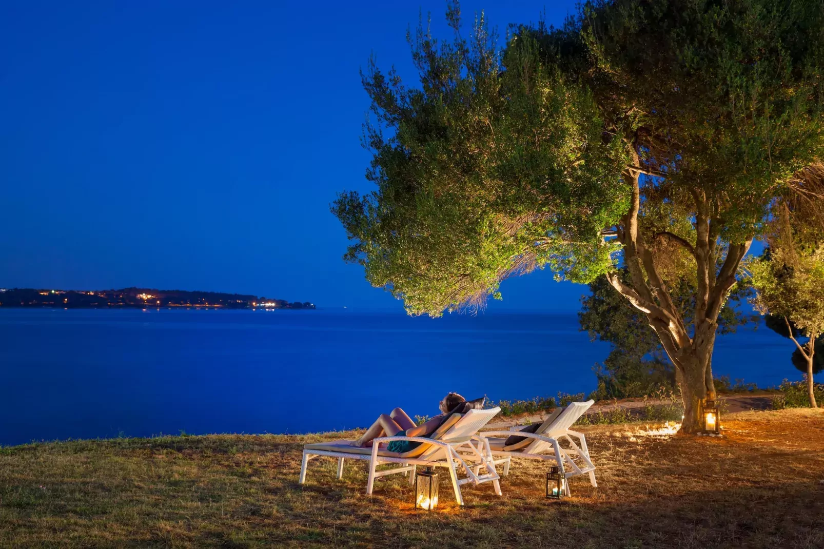 Aminess Sirena Campsite - Mobile home Premium - Novigrad - Istria-Wasserblick