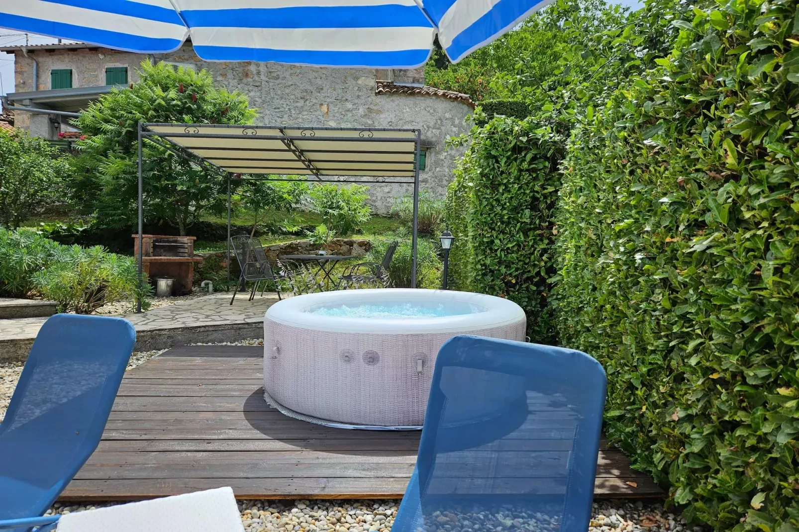 Holiday home Iva - Lovran Dobrec - ca 80 qm für 4 Pers-Jardin d'été