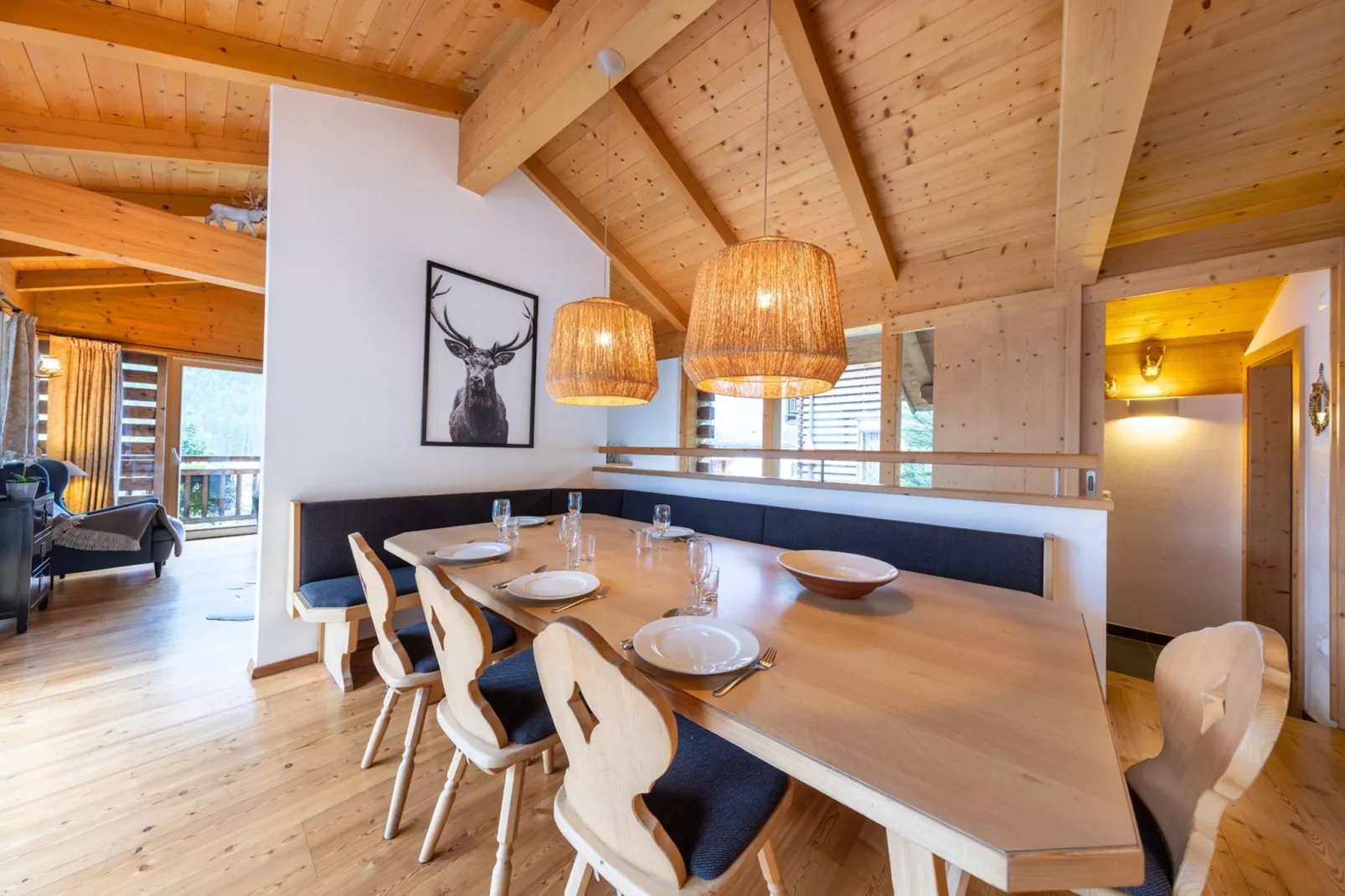 Schöneben  Chalet Edelhirsch-Dining room