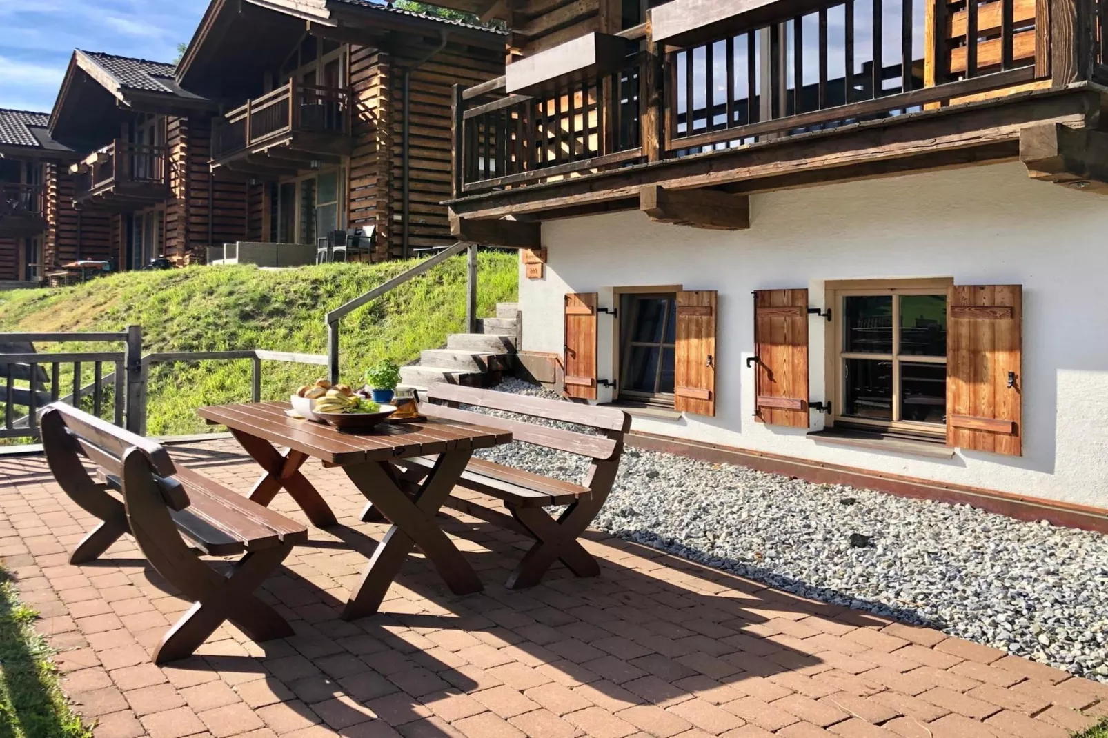 Schöneben  Chalet Edelhirsch-Terrace balcony
