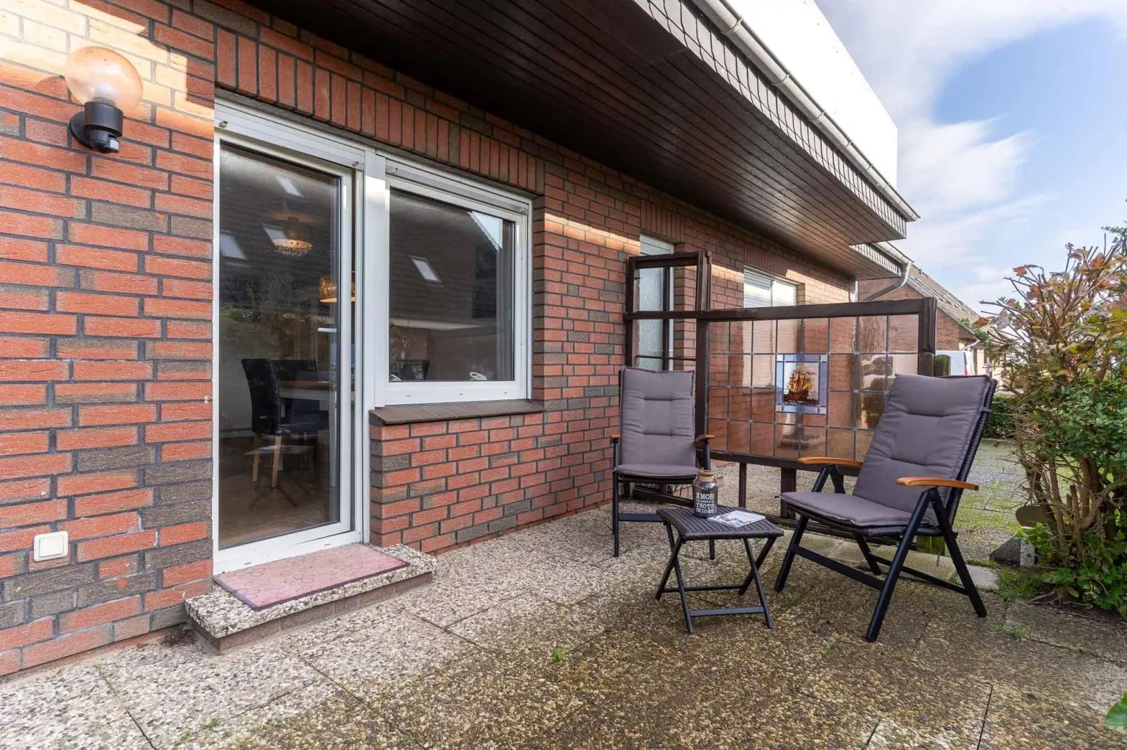 Nordseeliebe-Terrassenbalkon