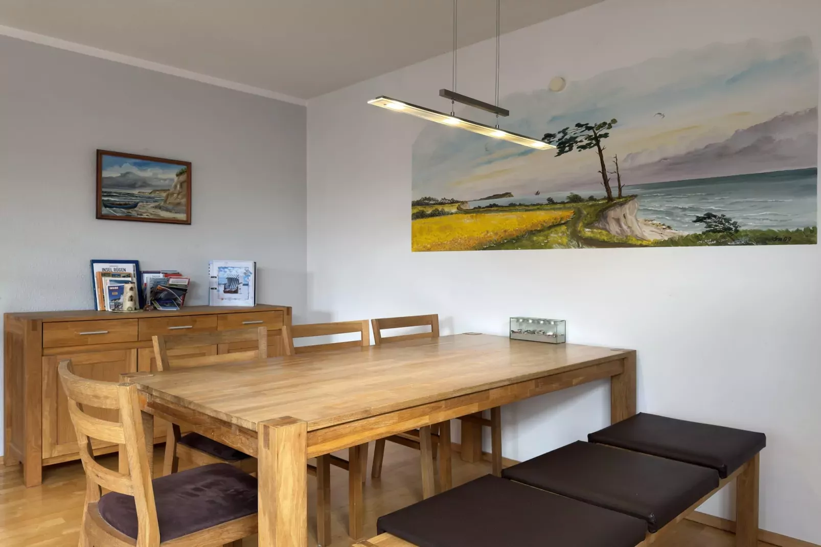 Ostsee-Haus Windland auf der Insel-Wohnzimmer