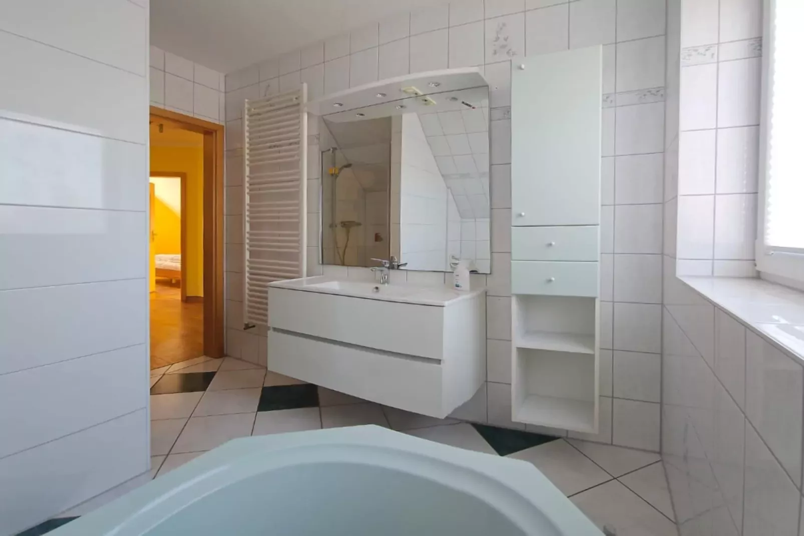 Ostsee-Haus Windland auf der Insel-Badezimmer