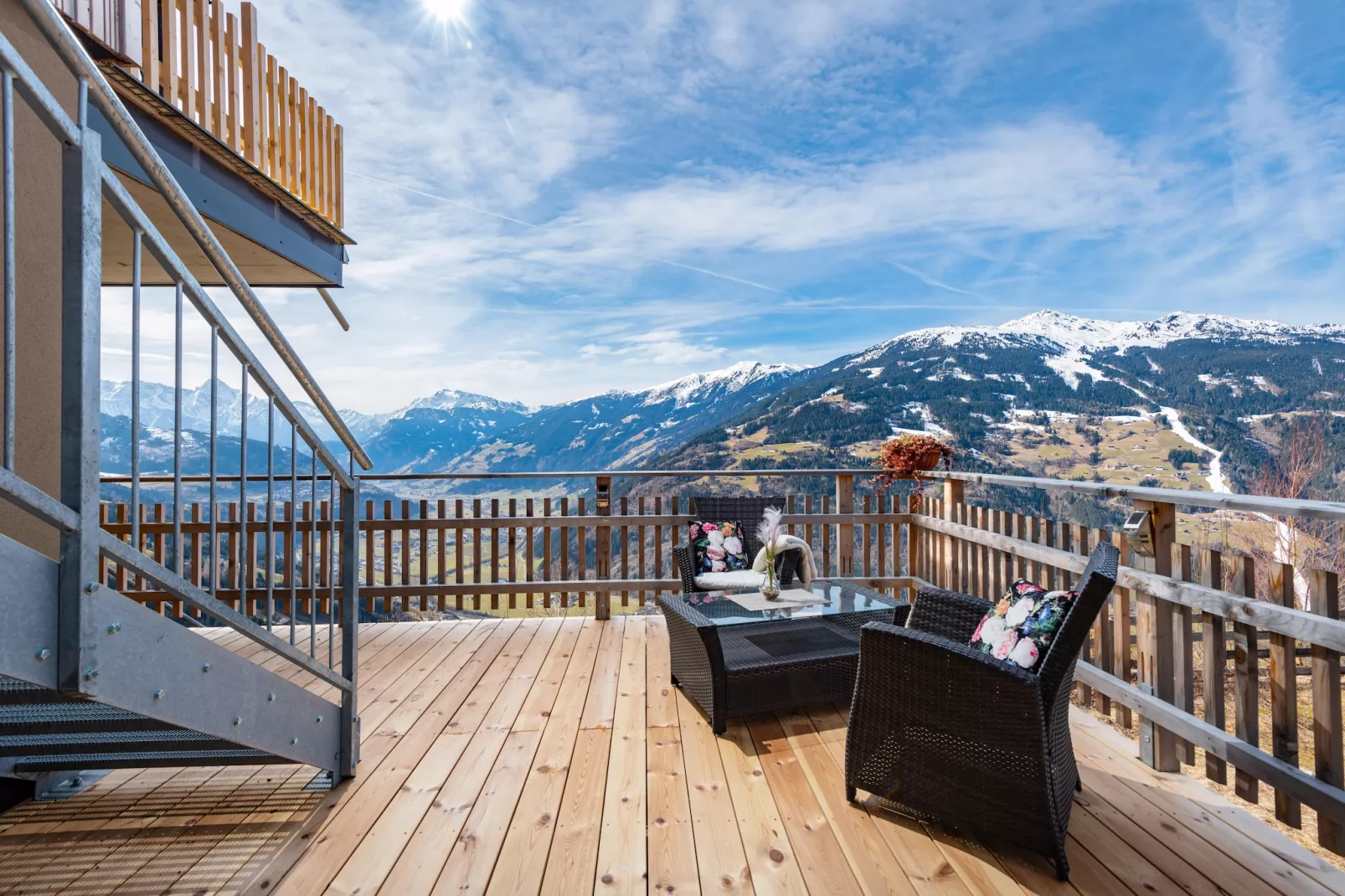 Alpblick Apart-Terrace balcony