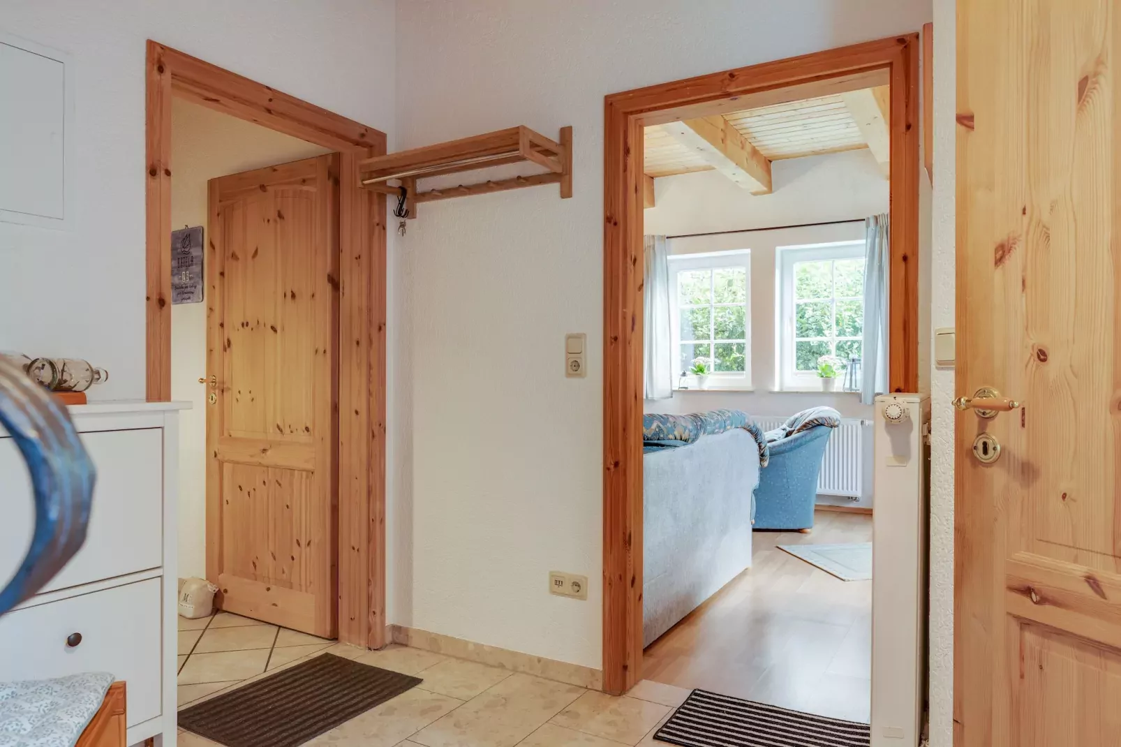 Ferienhaus mit Garten und Terrasse vor Rostock/Warnemünde-Landing
