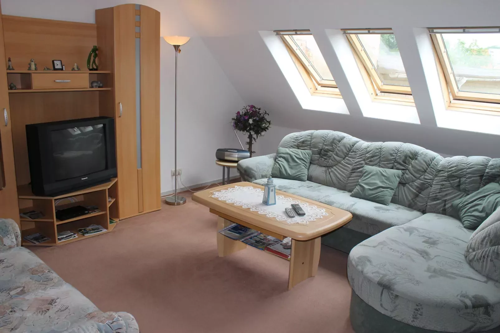 Kirchturmblick-Living room
