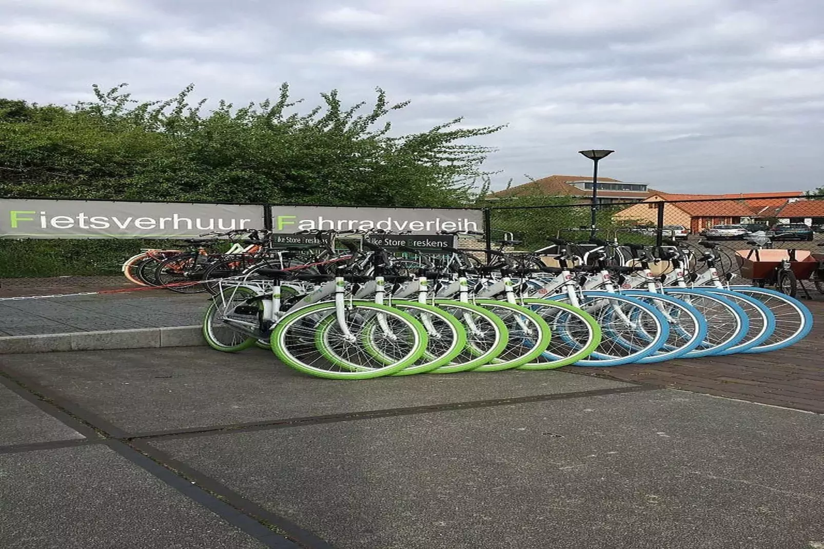 Schoneveld 184 Stern Breskens-Gebiete Sommer 1 km