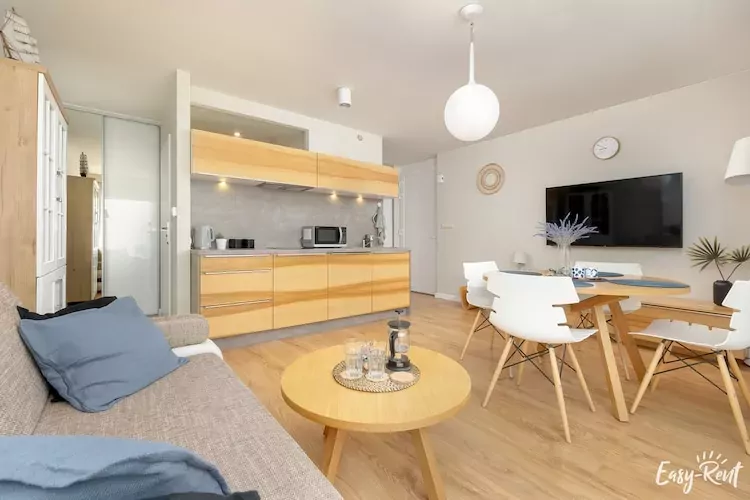 Apartament Leśników 5 B1 Pogorzelica-Living room