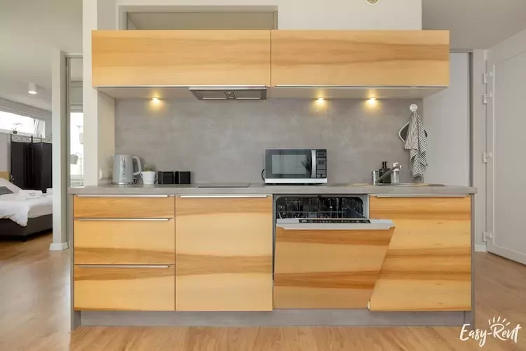 Apartament Leśników 5 B1 Pogorzelica-Kitchen