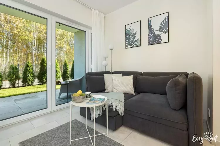 Apartament Zaciszna 11-3 Niechorze-Wohnzimmer