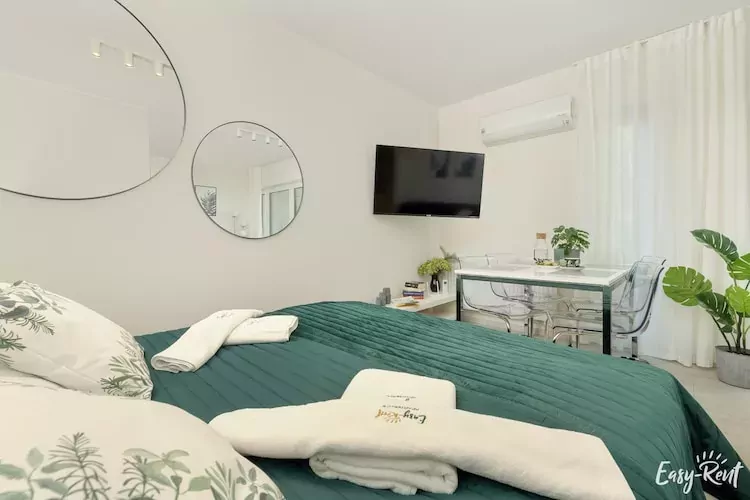 Apartament Zaciszna 11-3 Niechorze-Schlafzimmer