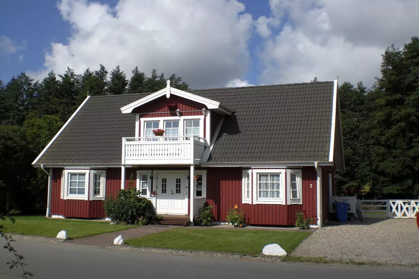 Kühlungsblick im Schwedenhaus-Exterior summer