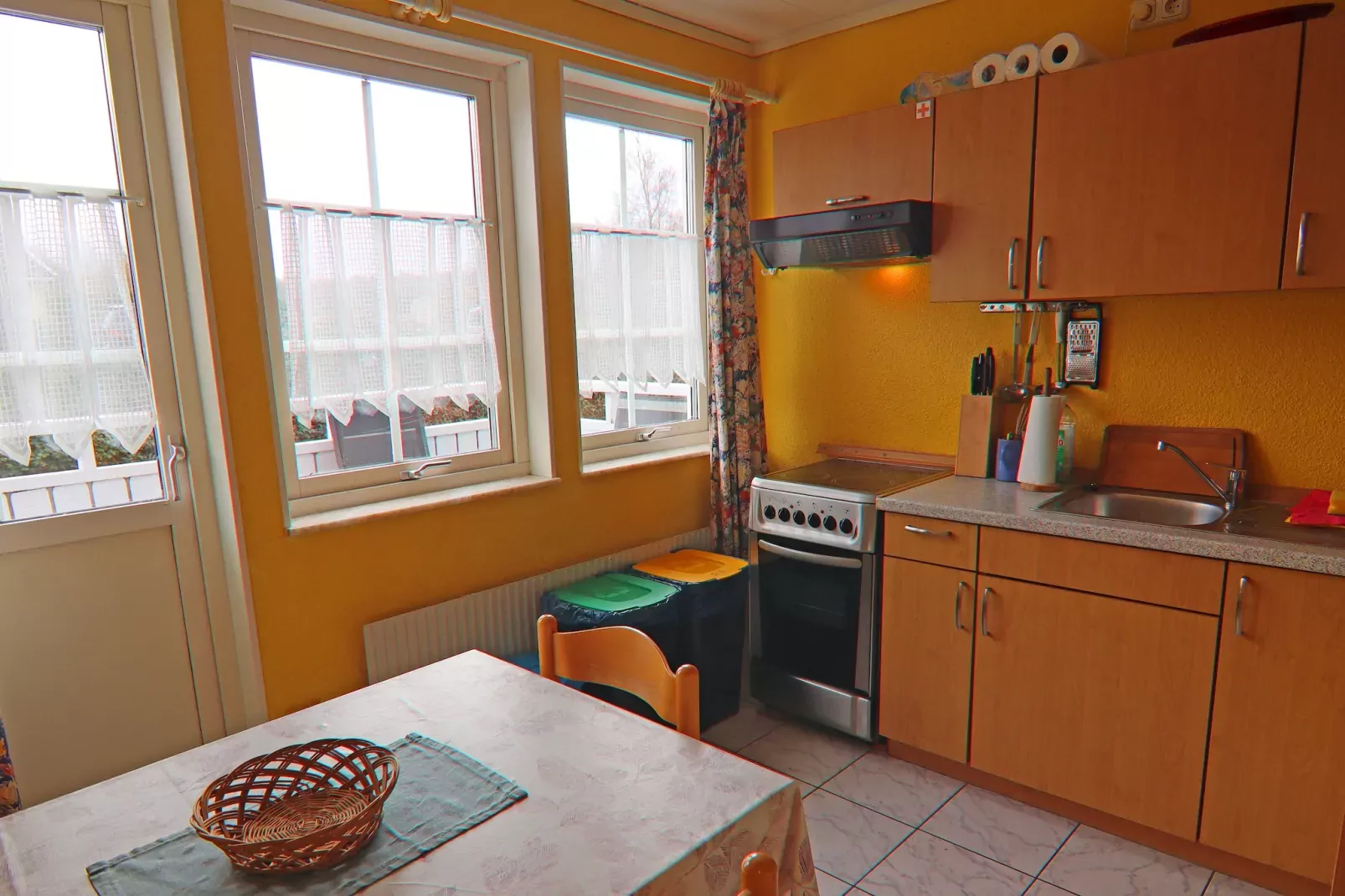 Kühlungsblick im Schwedenhaus-Kitchen