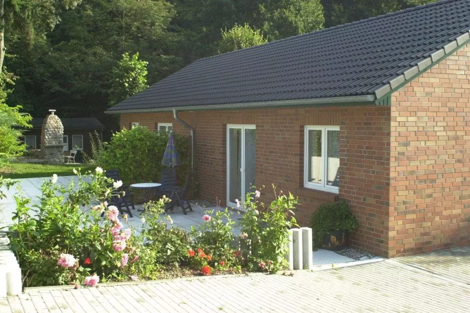 Ferienhaus Thomas im Grünen I-Exterior summer