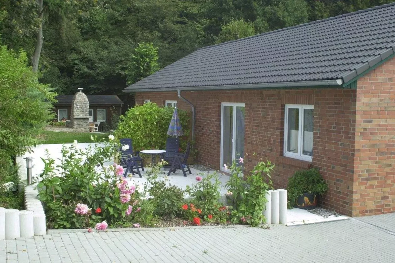 Ferienhaus Thomas im Grünen I-Exterior summer