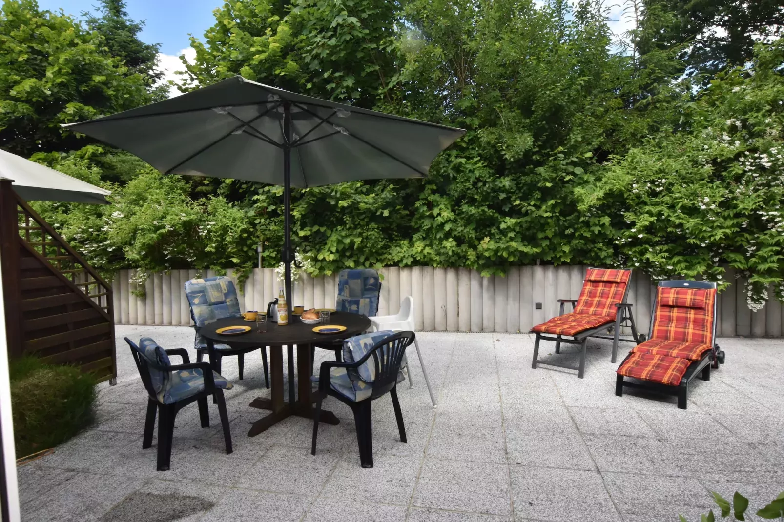 Ferienhaus Thomas im Grünen I-Terrace balcony