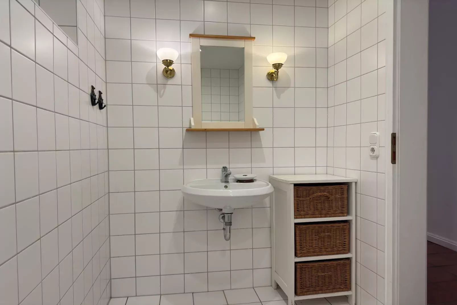 Romantisches Landhaus mit Kamin-Bathroom