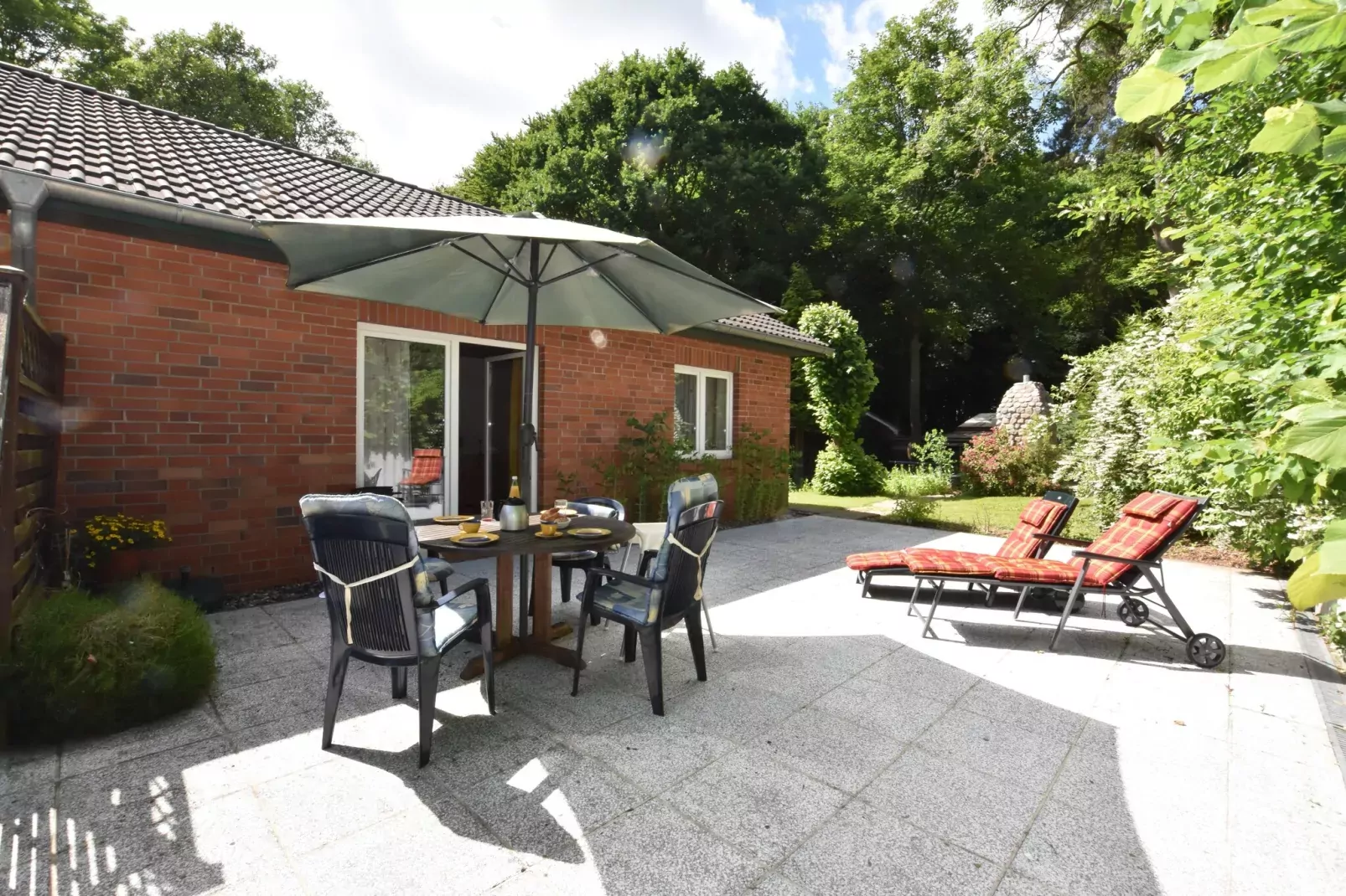 Ferienhaus Thomas im Grünen II-Terrace balcony