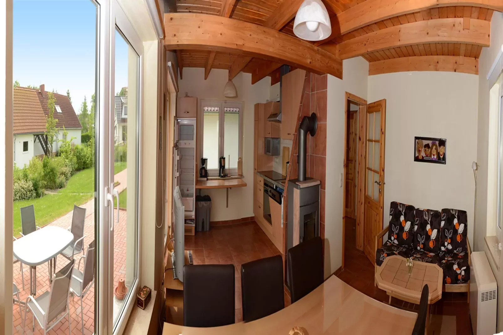 Strandnahes Ferienhaus Walter mit Meerblick-Gym