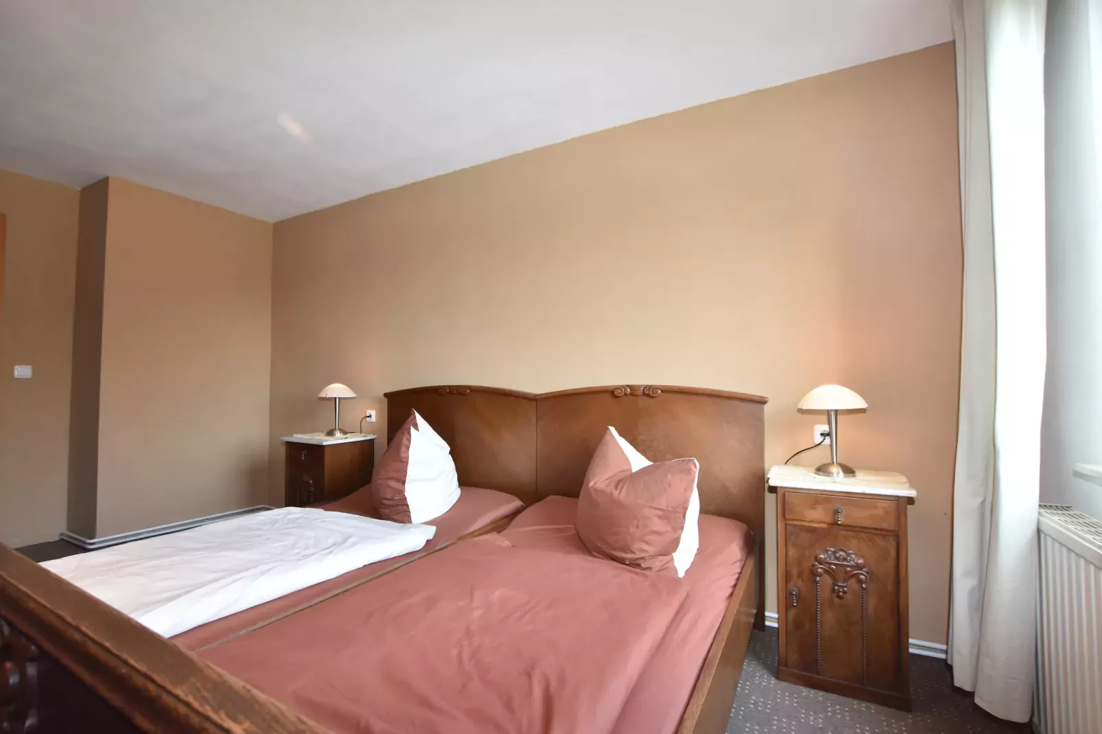 Strandnahe Ferienwohnung Betty mit großem Garten-Schlafzimmer