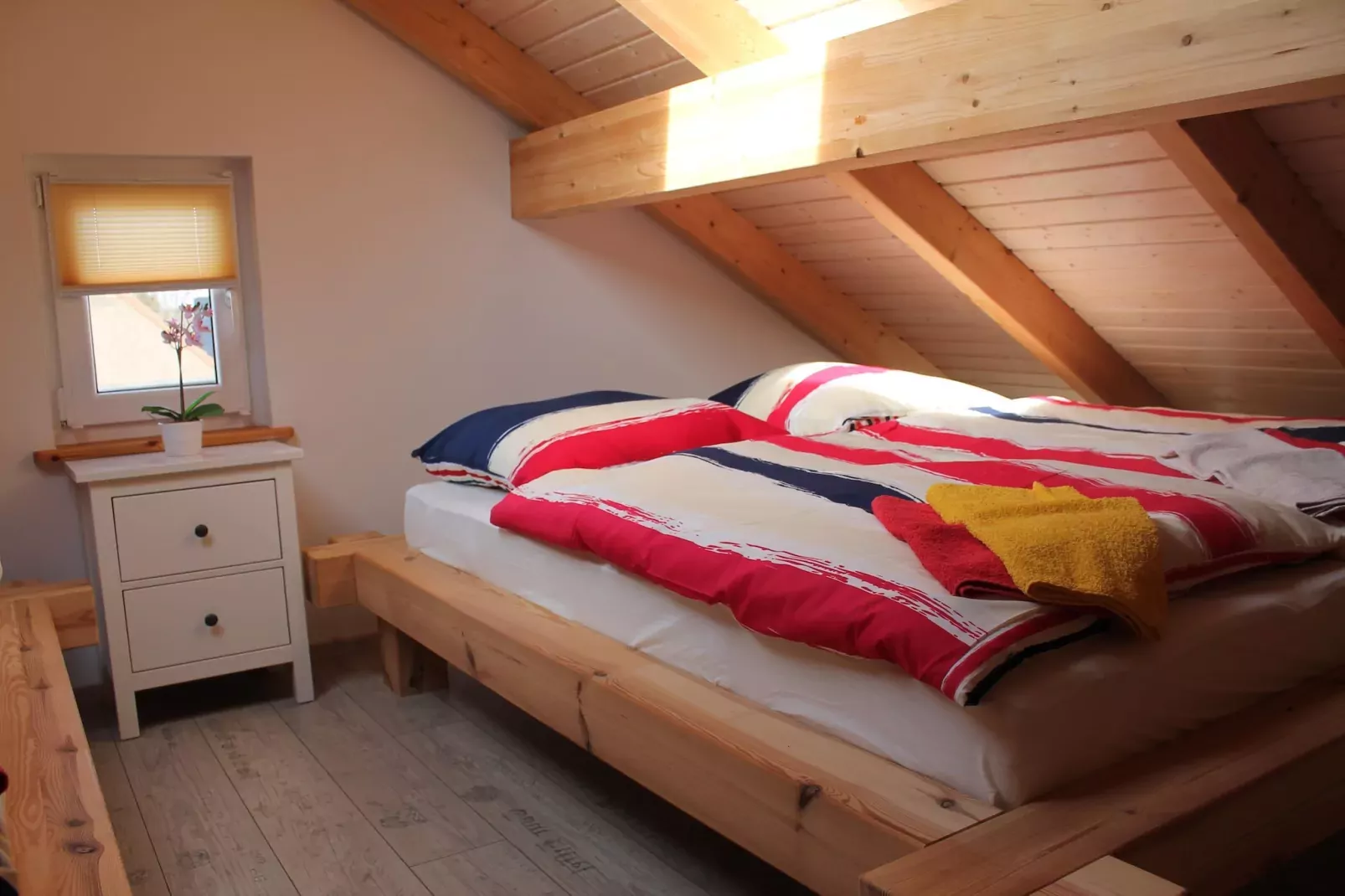 Ferienhaus Heidenholz-Schlafzimmer