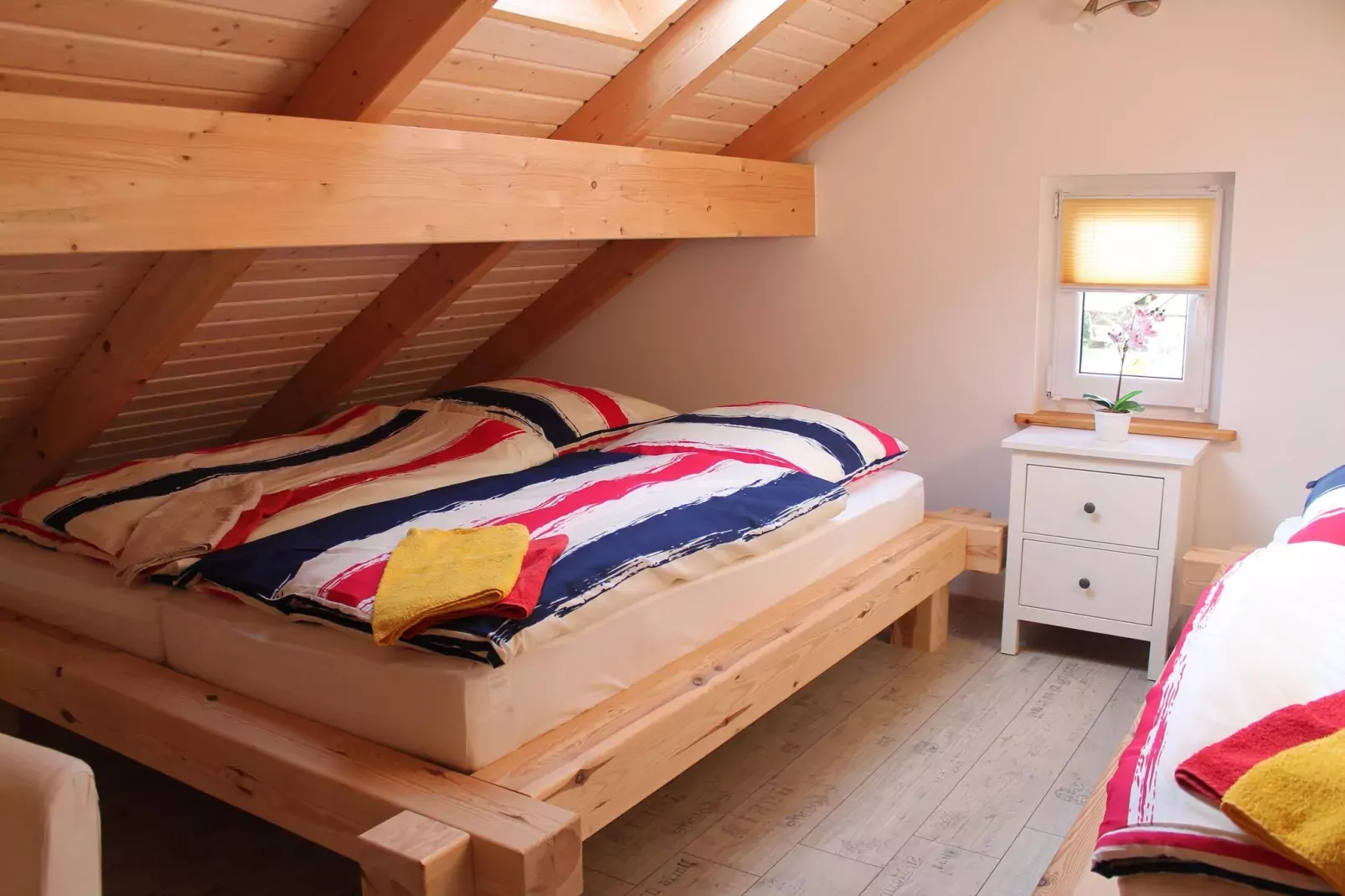 Ferienhaus Heidenholz-Schlafzimmer
