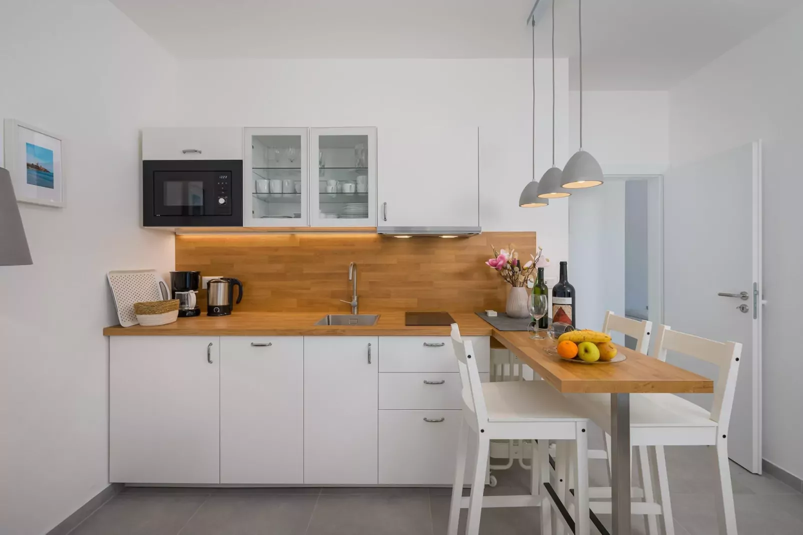 Premium Apartment Muha III-Küche