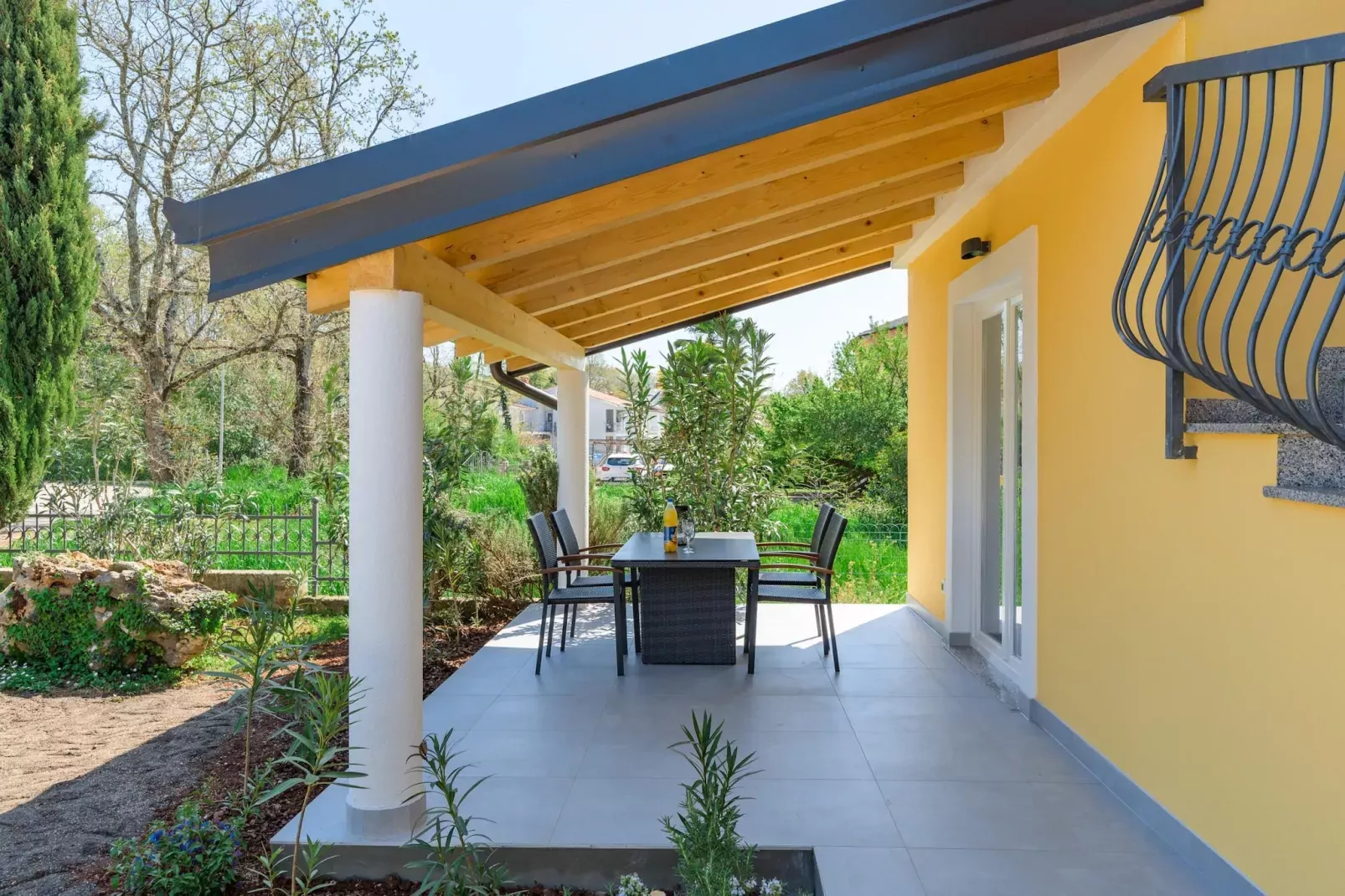 Premium Apartment Muha III-Terrassenbalkon