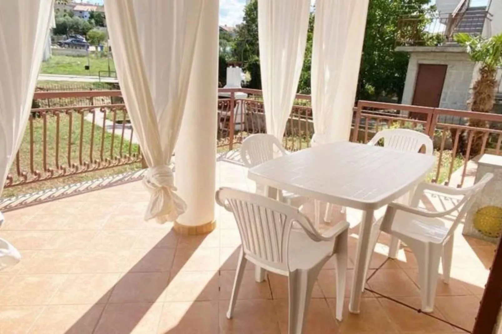 Apartment Rosa-Terrace balcony