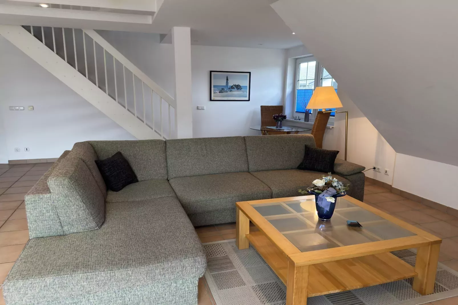 Arko 5 strandnah mit Balkon-Living room