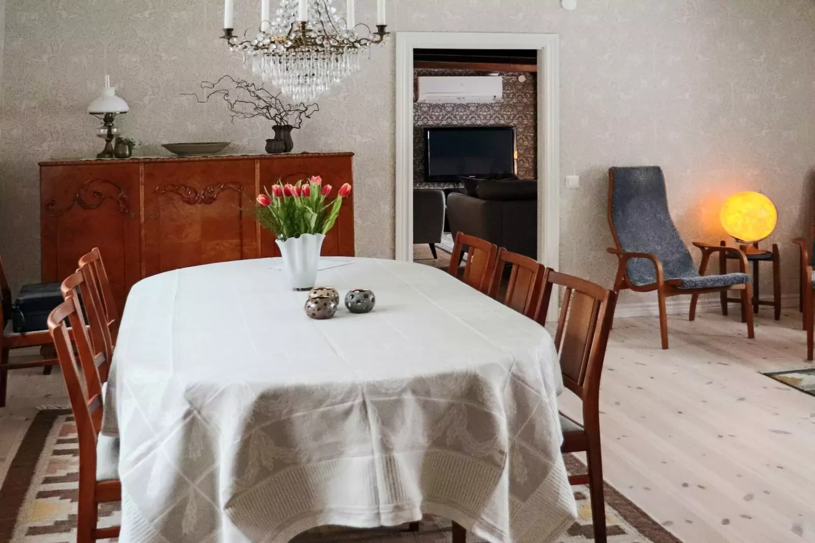 Ferienhaus mit 3 Schlafzimmern und Sauna-Innen