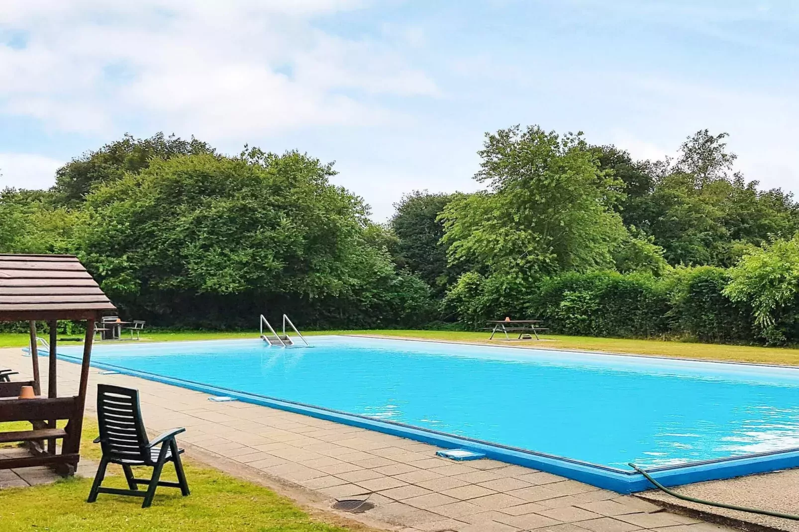 4 star holiday home in Fårvang-Pool