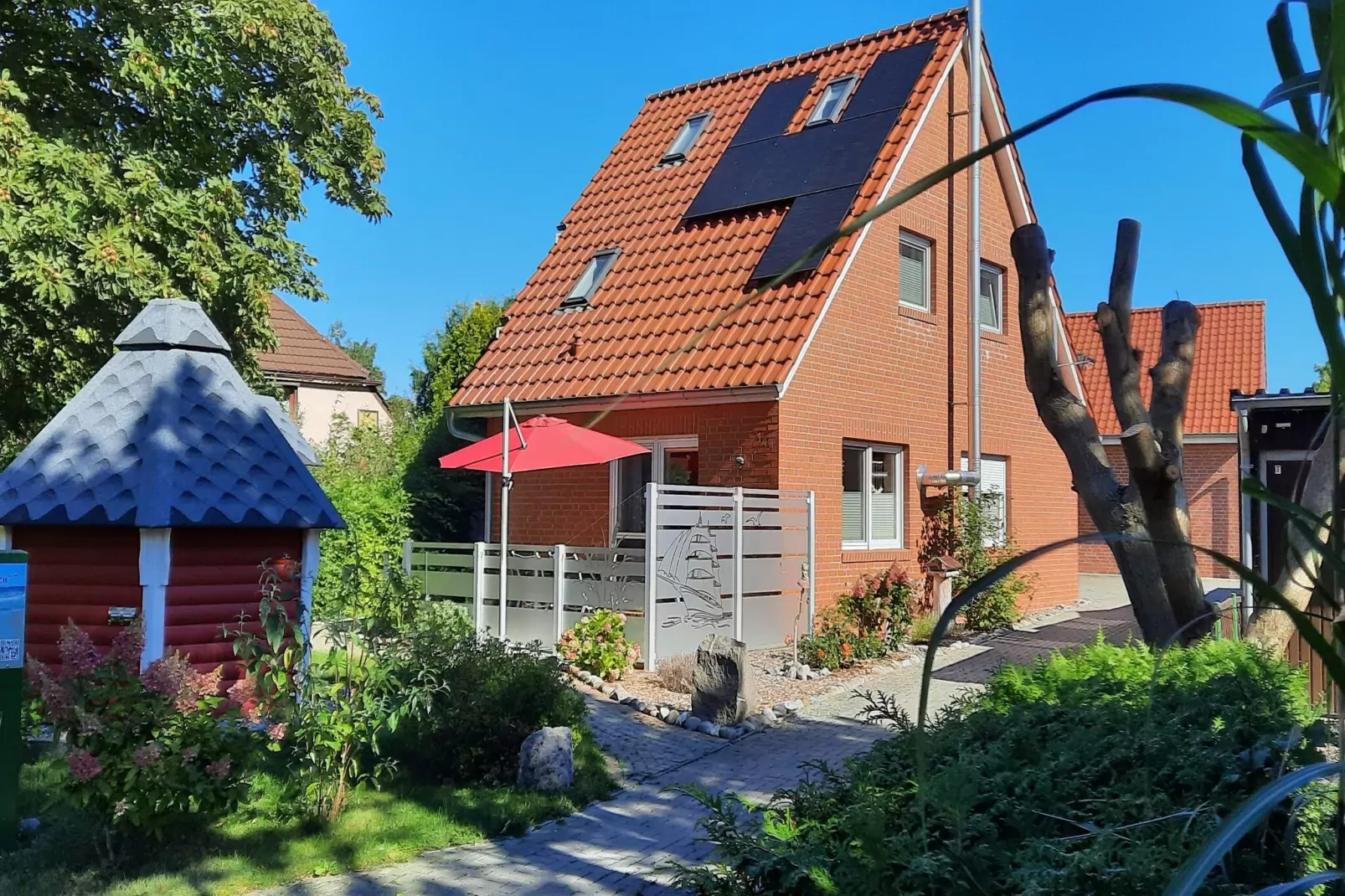 Ferienhaus Sternchen - Insel Rügen-Gardens summer