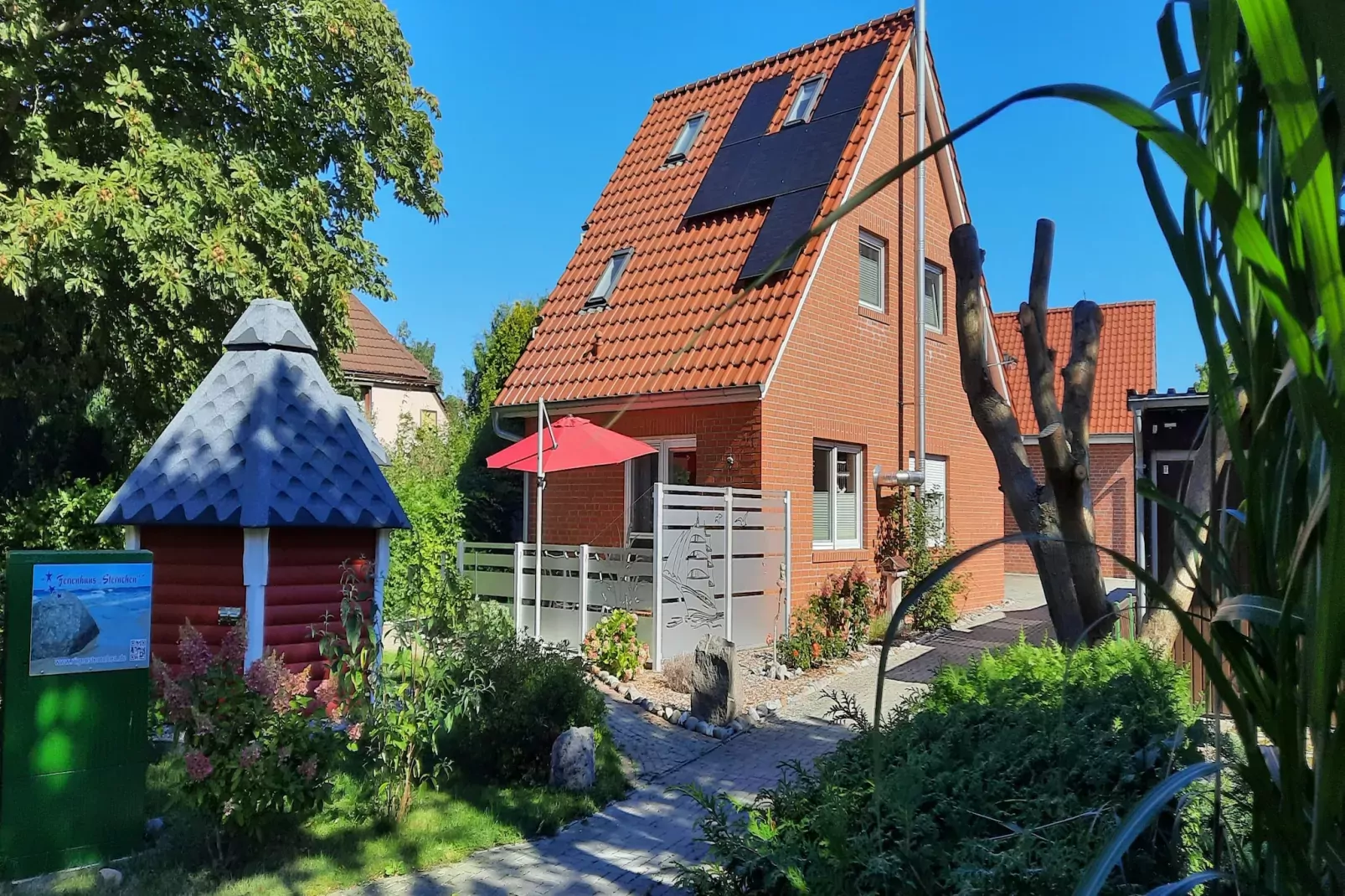 Ferienhaus Sternchen - Insel Rügen-Exterior summer