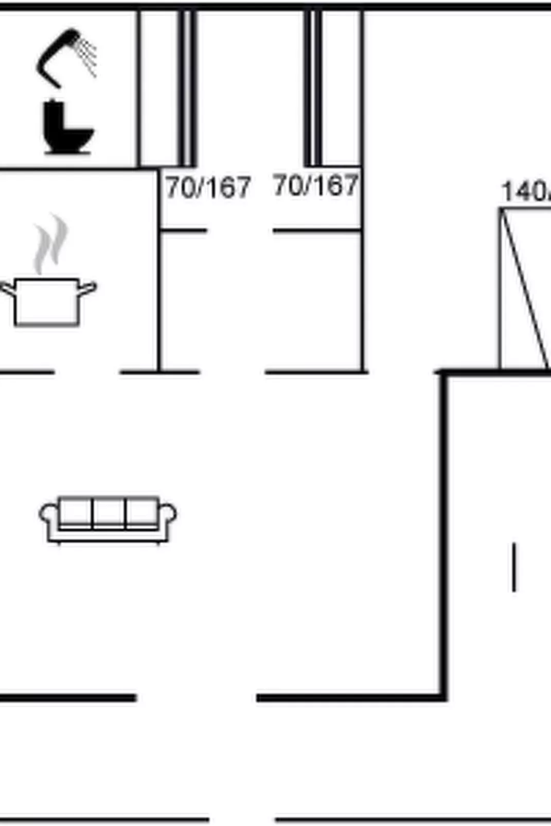 "Sohvi" - 450m from the sea-Inside